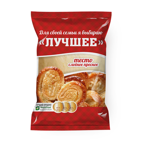 Тесто пресное Лучшее «Максимальный размах» замороженное