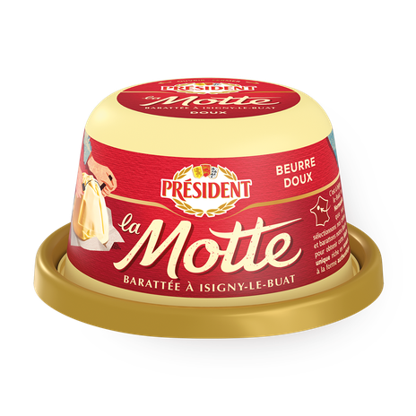 Масло сливочное President la Motte несоленое 82%