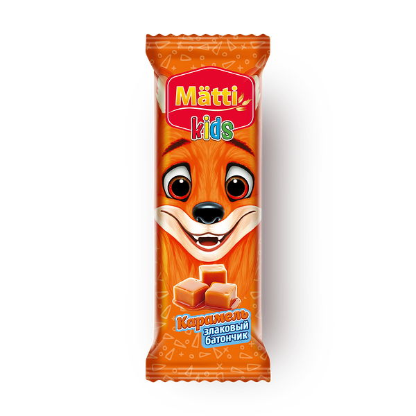 Батончик-мюсли Matti Kids карамель