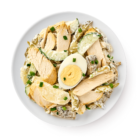 Салат Гнездо глухаря «Сегодня»