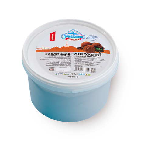 Мороженое шоколадное «Кокшетауское»