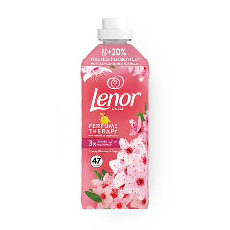 Кондиционер для белья концентрированный Lenor Цветение вишни и шалфей