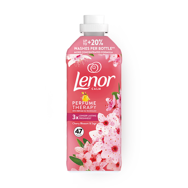 Кондиционер для белья концентрированный Lenor Цветение вишни и шалфей