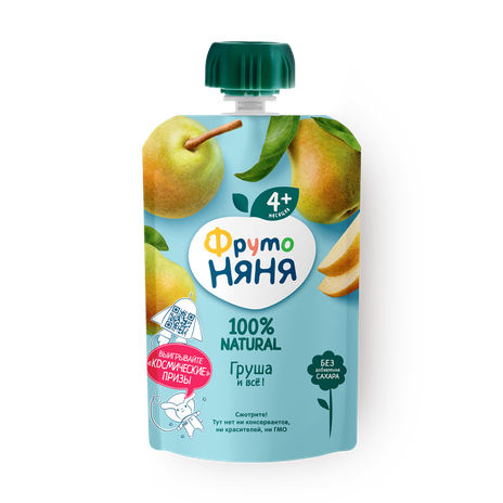Пюре «ФрутоНяня» груша
