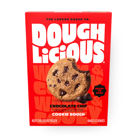 Cookie dough Chocolate chips - Ready to bake Dough Licious