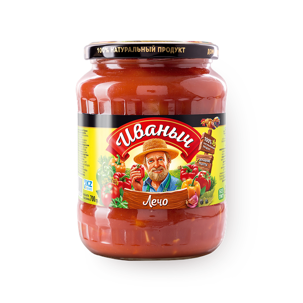 Перец в томатном соусе Лечо «Иваныч»