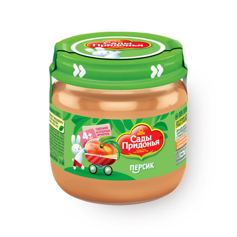 Пюре «Сады Придонья» персик с 4 месяцев