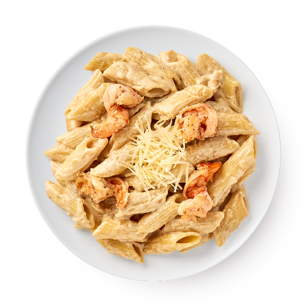 Пенне с креветками «Сегодня»