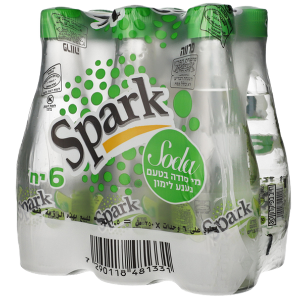 Spark Mint Lemon Soda Water pack
