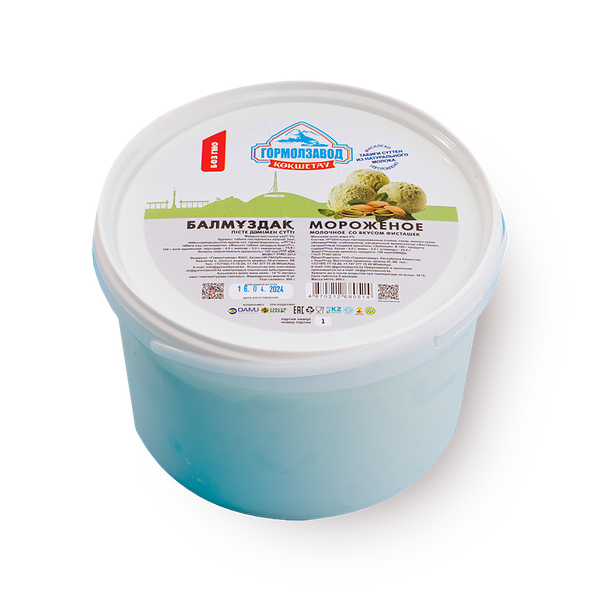 Мороженое сливочное «Кокшетауское» со вкусом фисташки