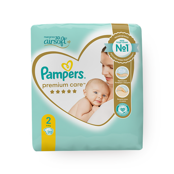 Подгузники Pampers Premium Care Mini 4-8 кг