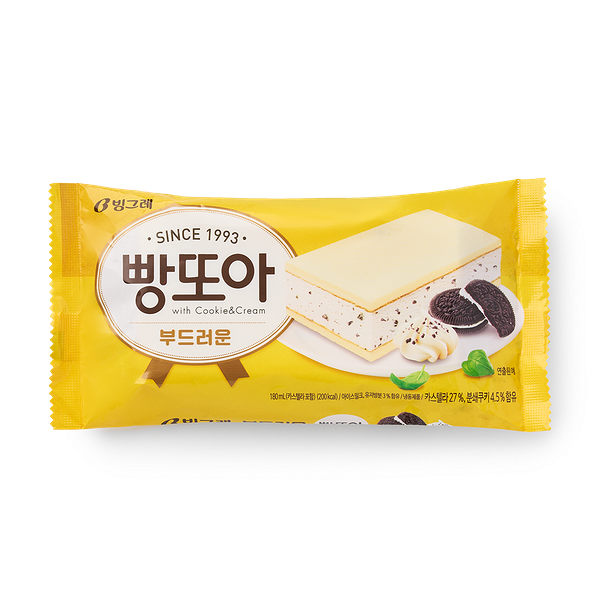 Мороженое-сэндвич ванильный Binggrae