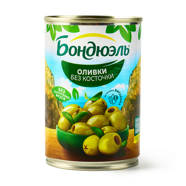 Оливки Bonduelle без косточки