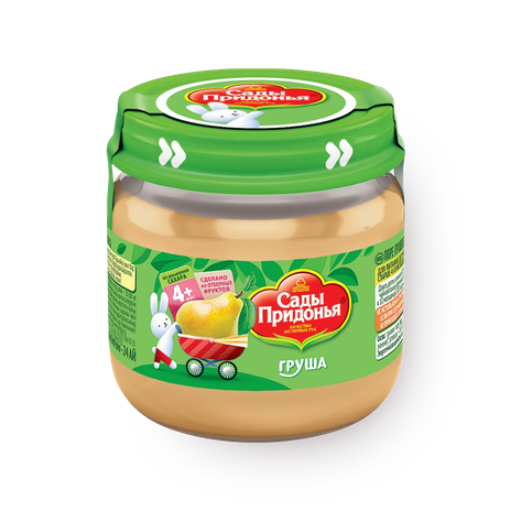 Пюре «Сады Придонья» груша с 4 месяцев