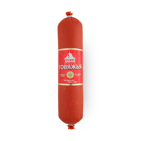 Колбаса «Ансар» говяжья варёно-копчёная