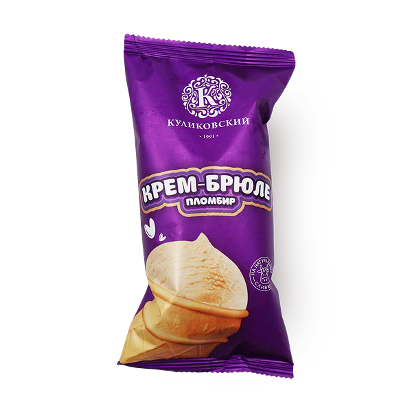 Мороженое пломбир «Куликовский» крем-брюле