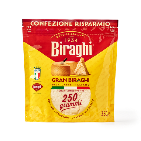 Сыр тёртый Гран Бираги Biraghi