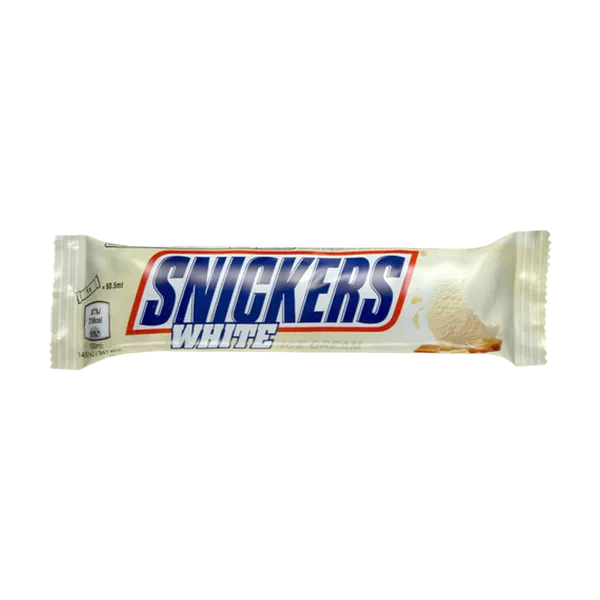 White Snickers Ice Cream XL