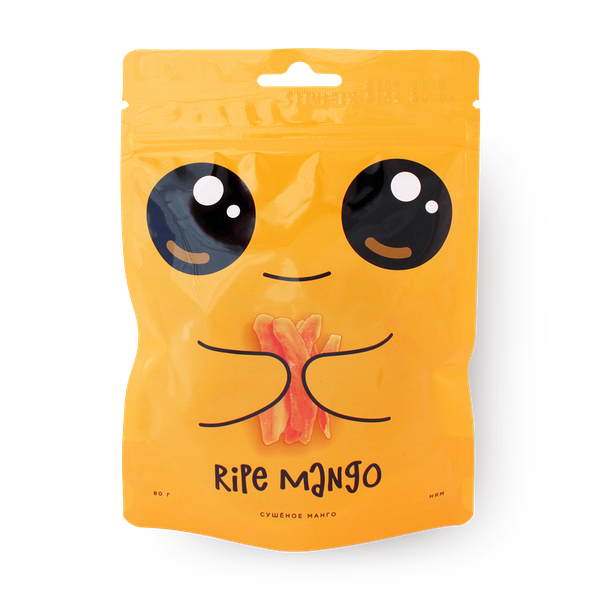 Манго сушёное Ripe Mango без сахара