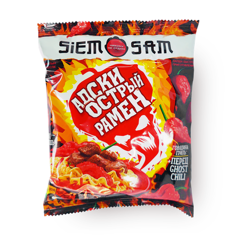 Лапша Siem Sam Адски острый рамен