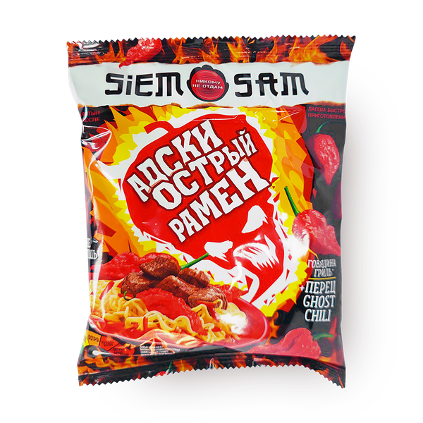 Лапша Siem Sam Адски острый рамен