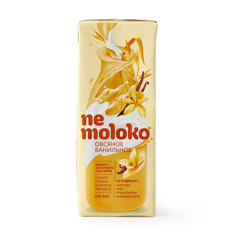 Напиток овсяный Nemoloko ванильный 3,2%
