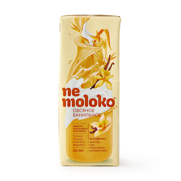 Напиток овсяный Nemoloko ванильный 3,2%