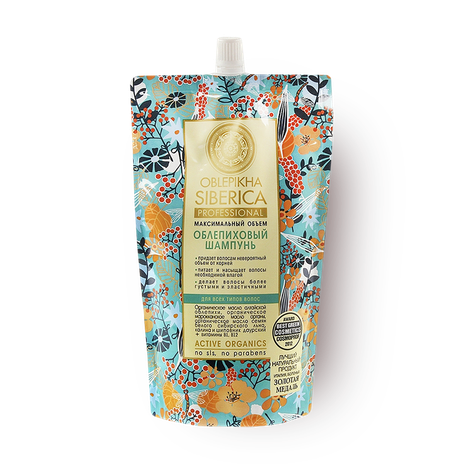 Шампунь Облепиховый Natura Siberica максимальный объём