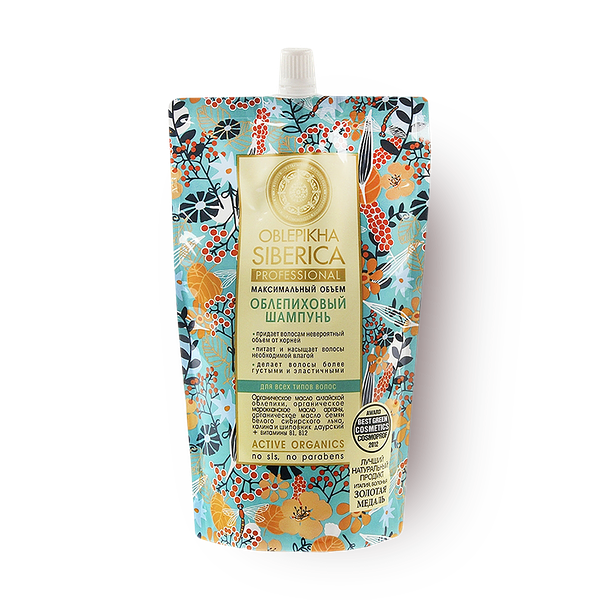 Шампунь Облепиховый Natura Siberica максимальный объём