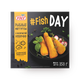 Наггетсы рыбные VICI Fish Day замороженные