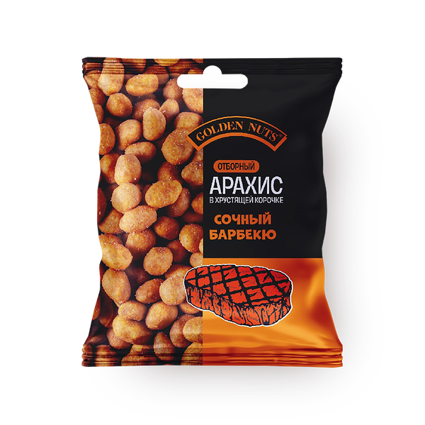 Арахис Golden Nuts со вкусом барбекю