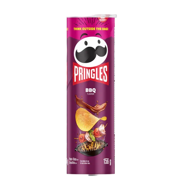 Pringles BBQ potato crisps
