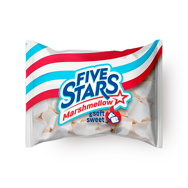 Зефир жевательный Five Stars Marshmallow «Сластёна» Mini