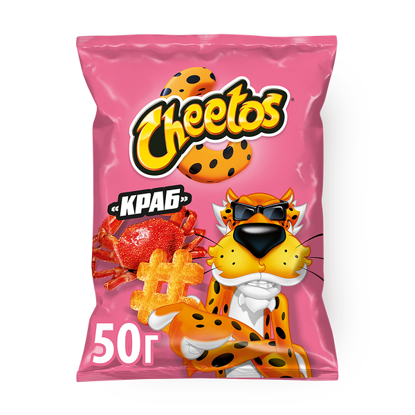Снеки кукурузные Cheetos краб