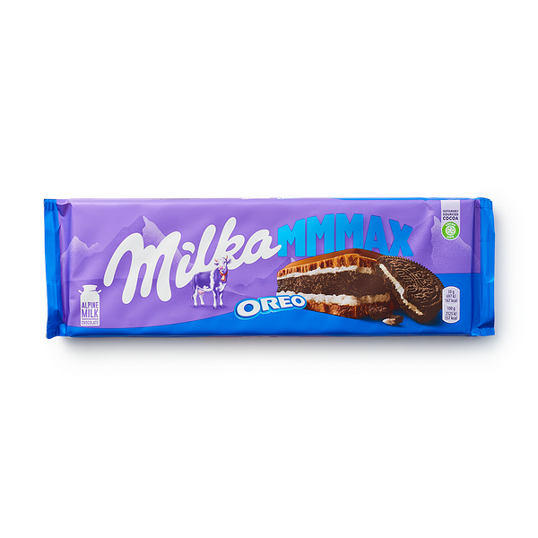 Шоколад молочный Milka Oreo с печеньем