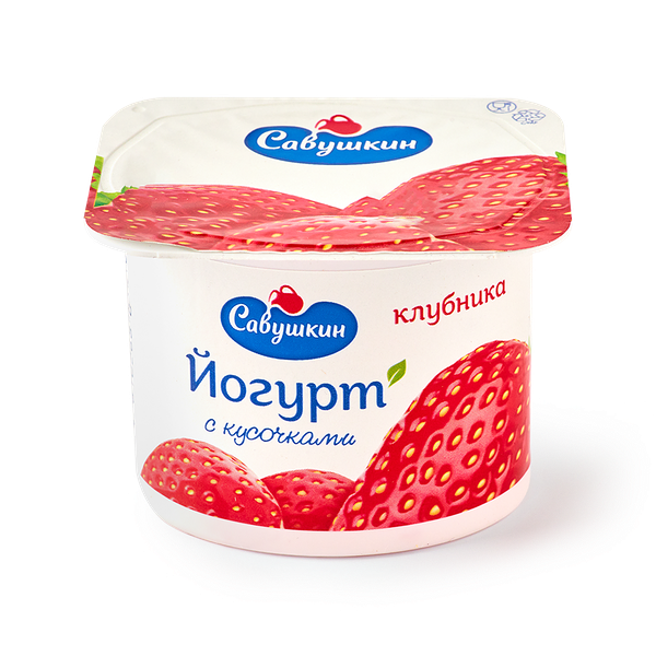 Йогурт «Савушкин» 2% клубника