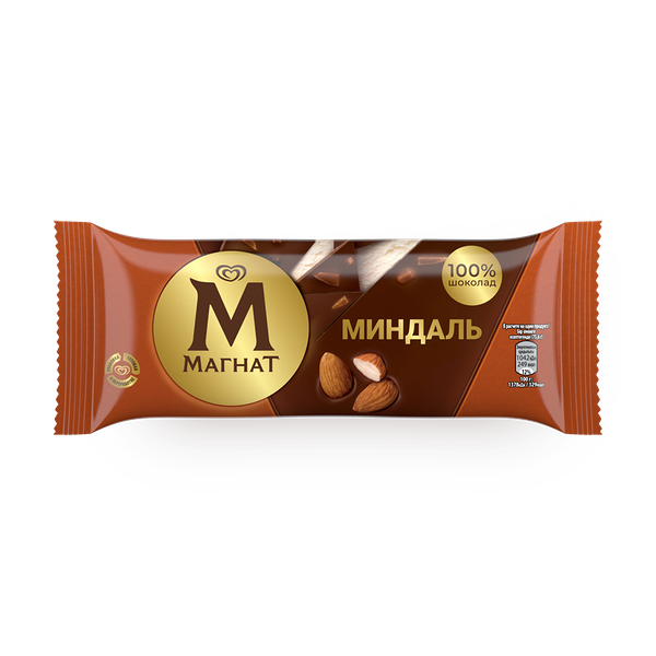 Мороженое «Магнат» миндаль
