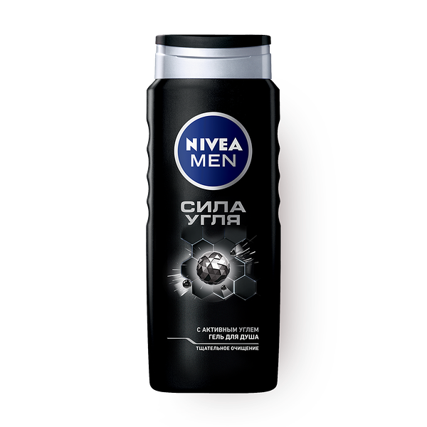 Гель для душа Nivea Men Сила угля