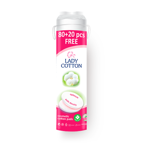 Ватные диски косметические Lady Cotton