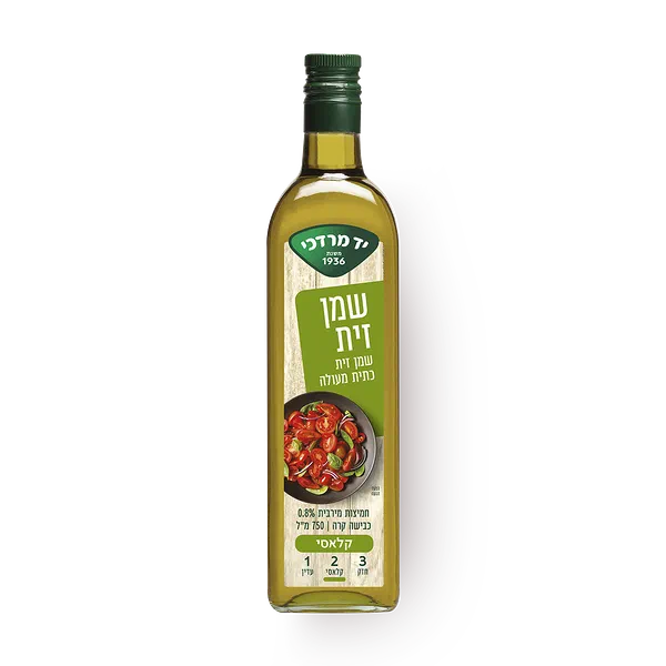 Yad Mordechai Extra virgin olive oil, 0.8% acidity