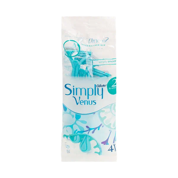 Gillette Simply Venus Disposable 4Pcs Lady Razor Pack