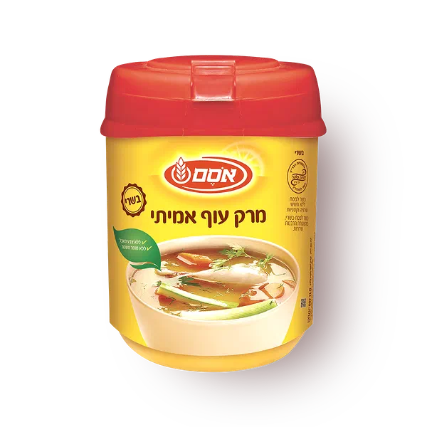 אסם מרק עוף אמיתי