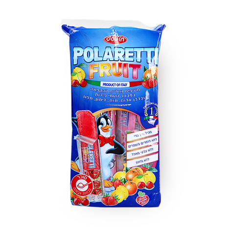 Polaretti - fruit חטיפים נוזליים להקפאה בטעמי פירות