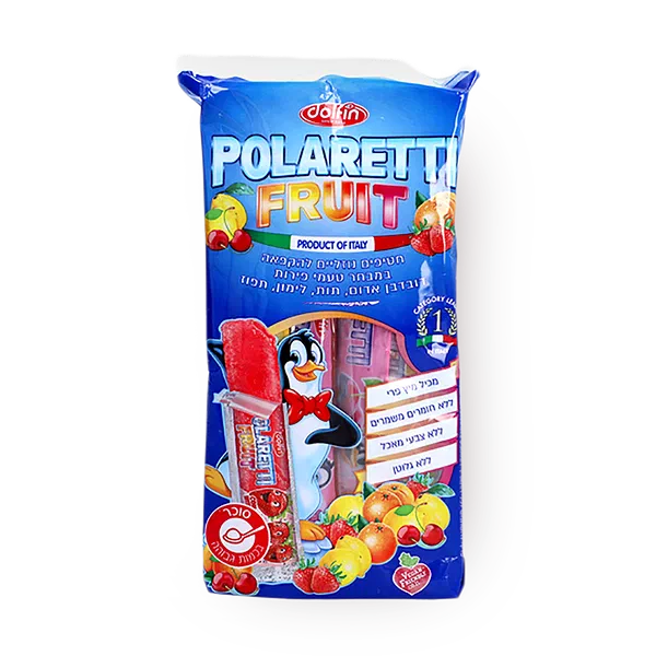 Polaretti fruit - liquid snacks for freezing  fruit flavors