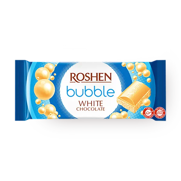 Aerated white chocolate Roshen