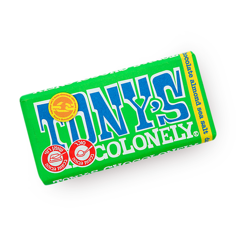 Tony's dark chocolate With almonds