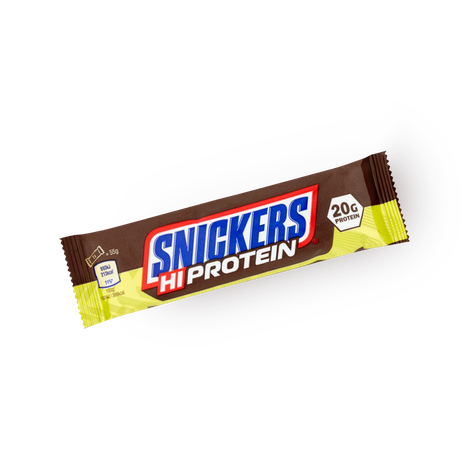 Caramel Snickers coated in protein-enriched chocolate