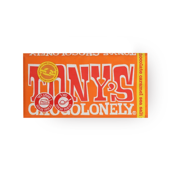 Tony's milk chocolate caramel sea salt