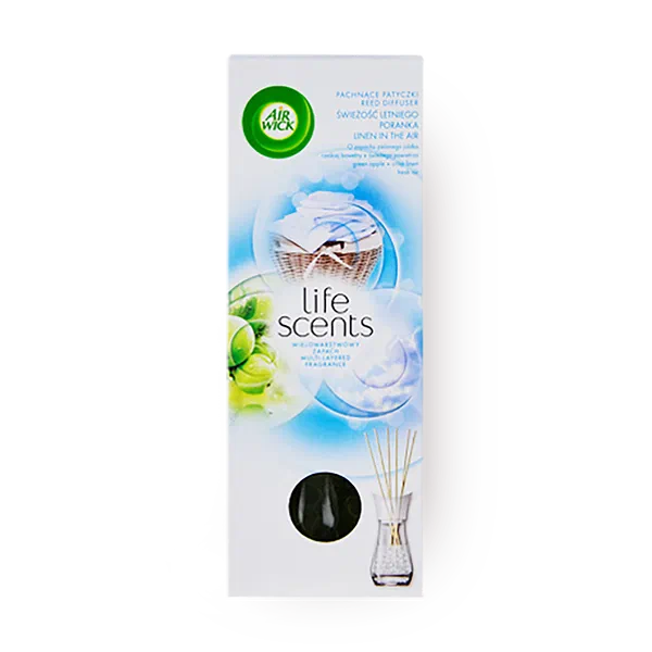 Scented sticks with a laundry detergent scent
