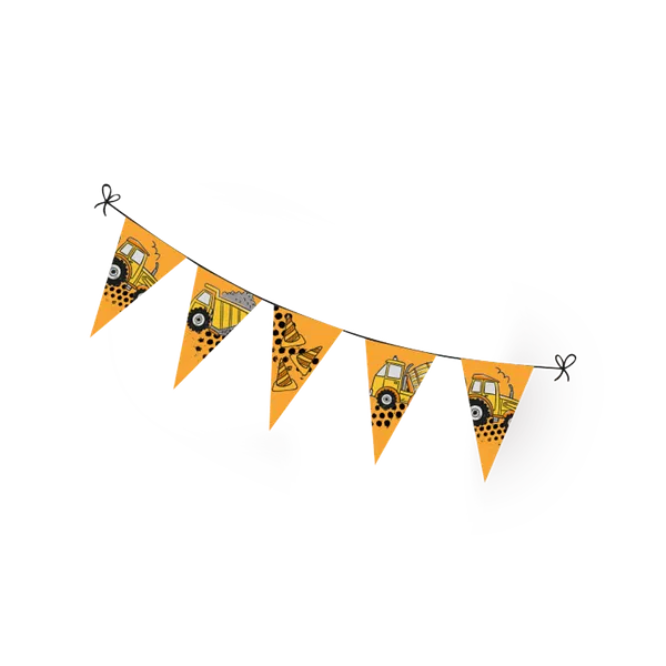 Banner for hanging tractor